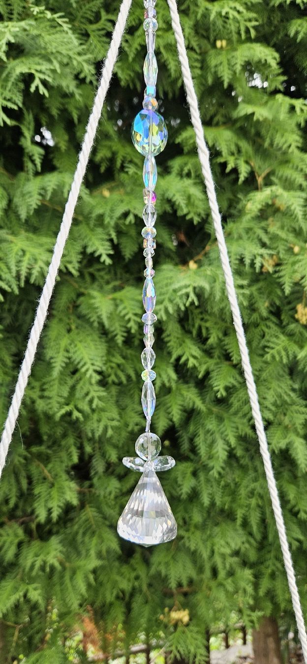 Alle Dekorationen: Handmade beaded suncatcher, 30cm diameter, unique design. – Neu und originalverpackt aus Flums von F.Mas 5