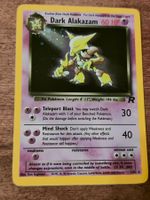 Dark Alakazam - Holo Pokemon Karte - Top Zustand - Rocket