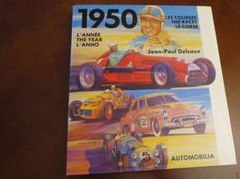 LIVRE L'ANNÉE 1950  LES COURSES  AUTOMOBILIA