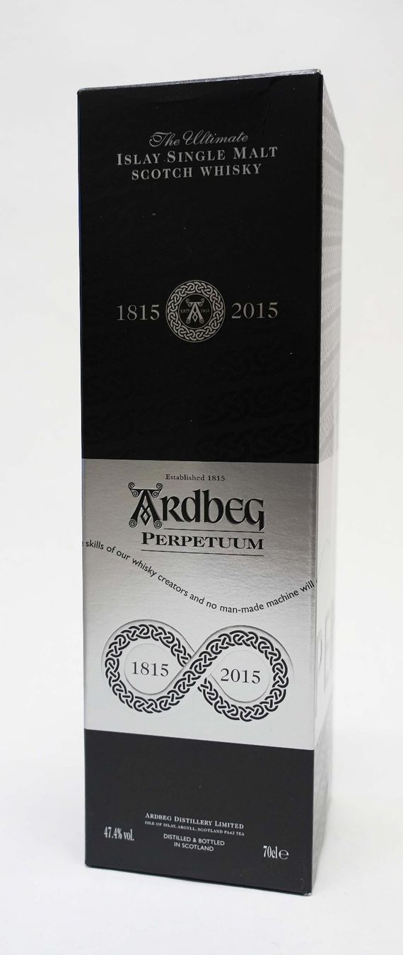 Ardbeg Bevande alcoliche: Ardbeg Perpetum Single Malt Whisky – Nuovo e nell'imballaggio originale da Zürich venduto da Myomesin 1