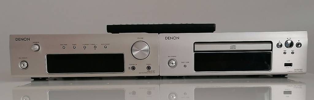 Receiver: Denon Receiver +CD DRA-F 107 + DCD-F107  – Gebraucht aus Agno von Tonygre 2