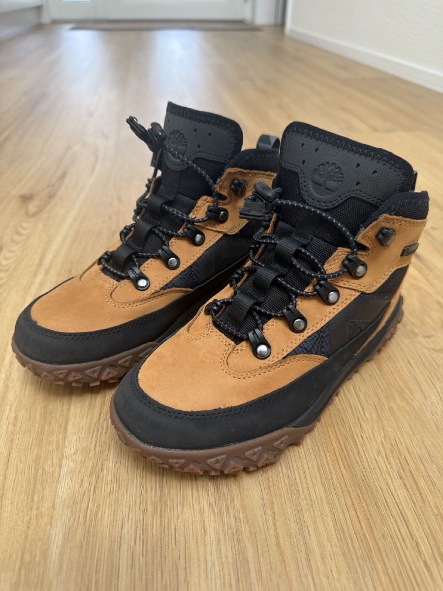 Timberland Scarpe da uomo: Timberland Wanderschuhe Gr. 35, Top Zustand – Nuovo (secondo la descrizione) da Altendorf venduto da Cataleja7