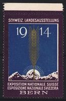 Reklamemarke Bern, Schweiz. Landesausste