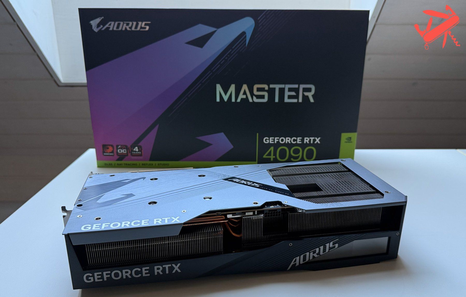 Nvidia Grafikkarten: Gigabyte AORUS GeForce RTX 4090 MASTER 24G – Gebraucht aus Zürich von  3