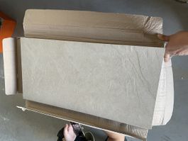 Carrelage ardoise beige 30x60cm