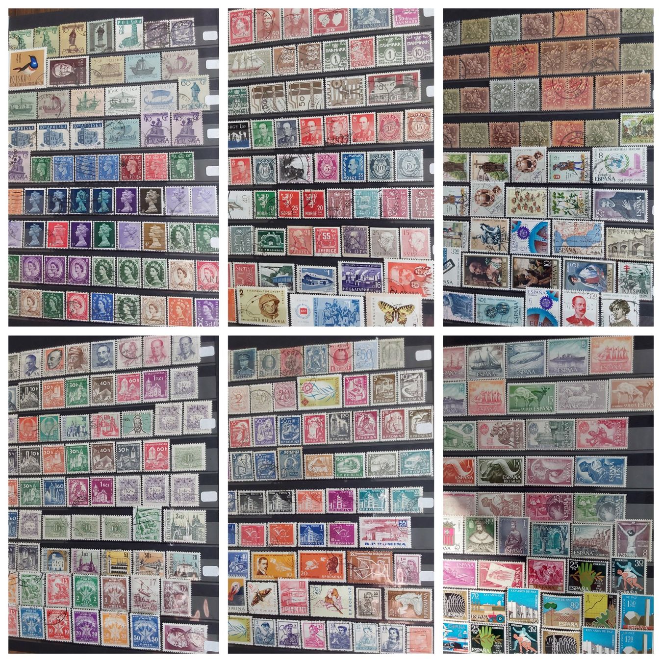 Alle Briefmarken: 5 Stk. Briefmarkenalben "Ausland" – Gebraucht aus Münchwilen AG von Nesar 4