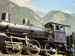 Fulgurex __ B 3/4 1367 historische Lok SBB _ Swiss-B 3/4
