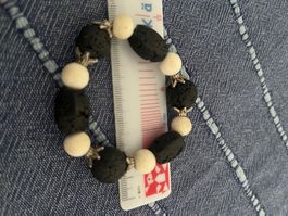 Armband aus Lavastein
