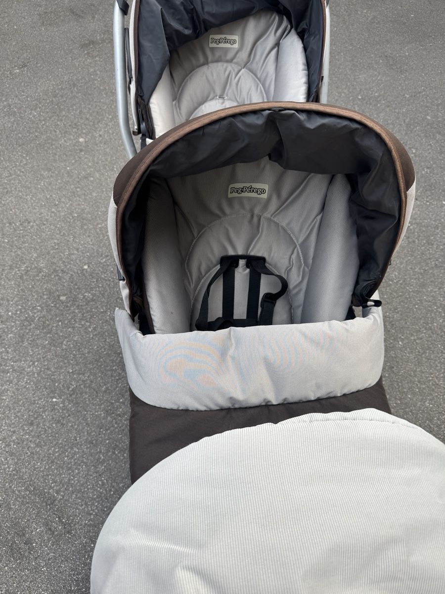 Peg Perego Carrozzine: 3er Kinderwagen/ Peg-Péregon Krippenwagen – Usato da Baden venduto da din_sjd7 3