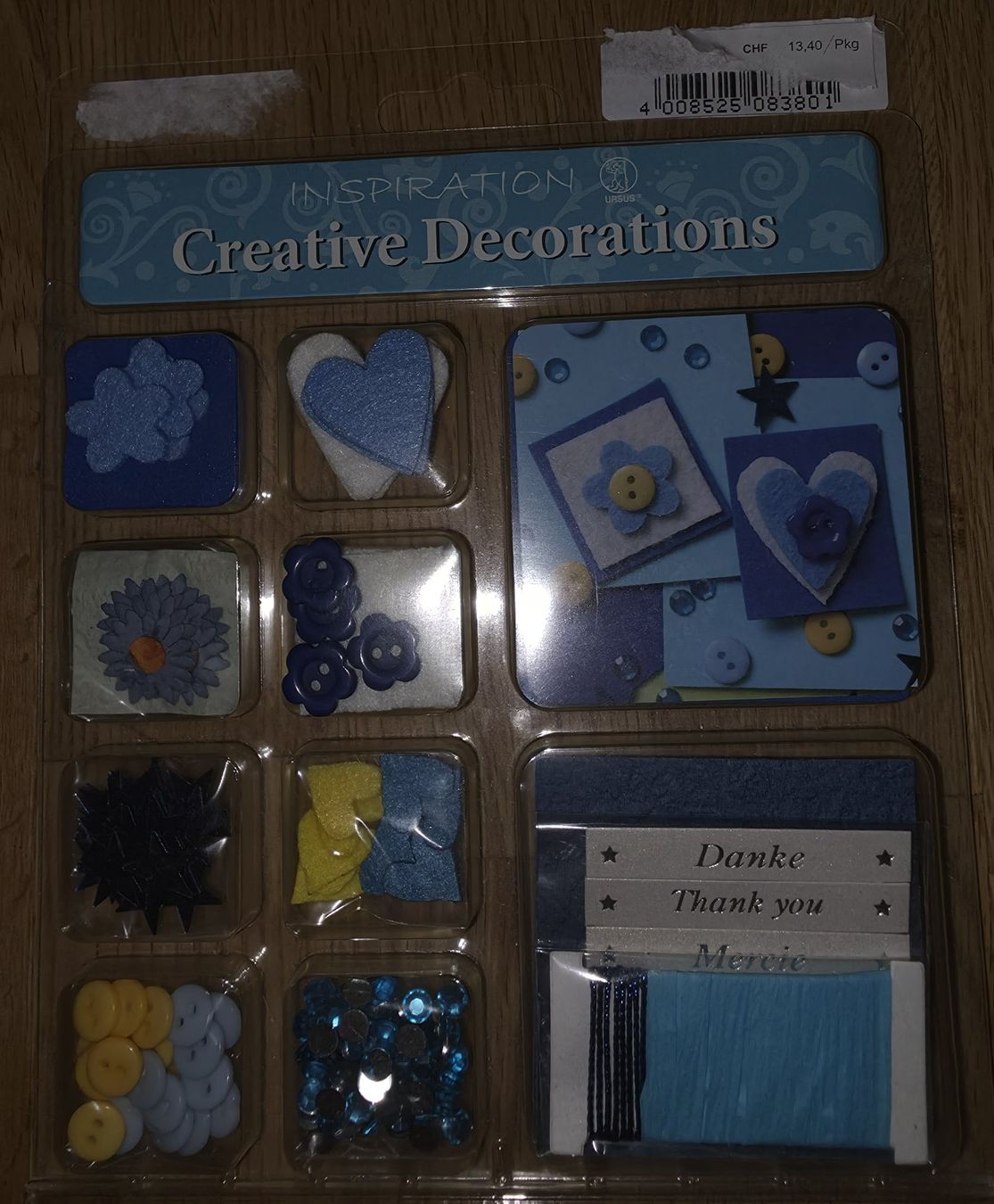 Bastelsets: URSUS Creative Decorations – 6 Bastelsets + 1 GRATIS – Set – Neu (gemäss Beschreibung) aus Aarburg von AHVGirl 2