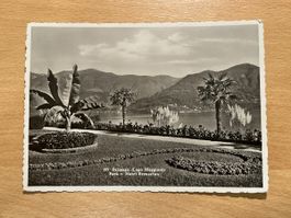 Originale alte Ansichtskarte von 1937 aus Brissago TI