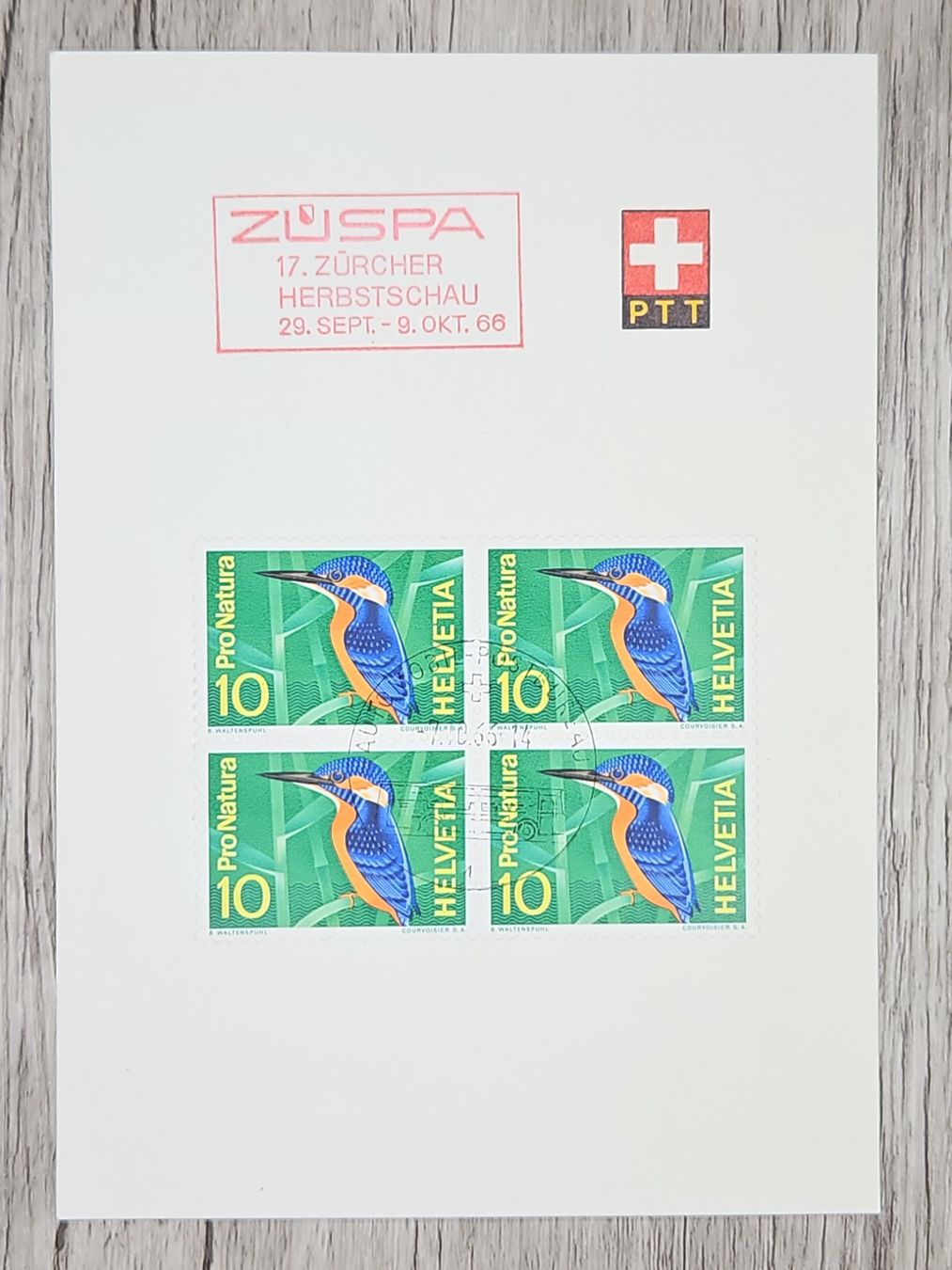 Tutti i francobolli: CL21 PTT Suisse 1966 – Usato da Cousset venduto da Patrick_Collections