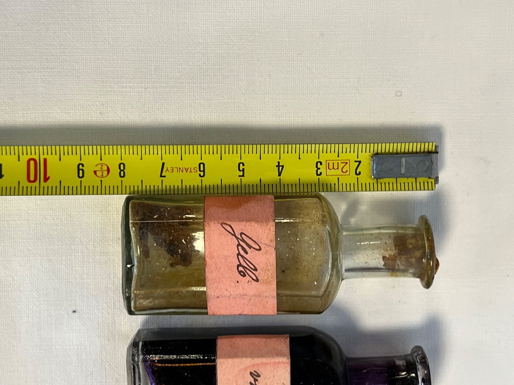 Flaconi: Antike Tusche Farben Flasche Glas Jugendstil, Malerei – Usato da Otelfingen venduto da Markthalle_C 8