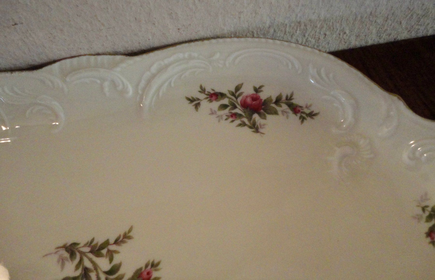 Rosenthal Piatti di portata: Rosenthal (Sanssouci- Moosrose) Servierplatte. – Usato da wädenswil venduto da niki20 1