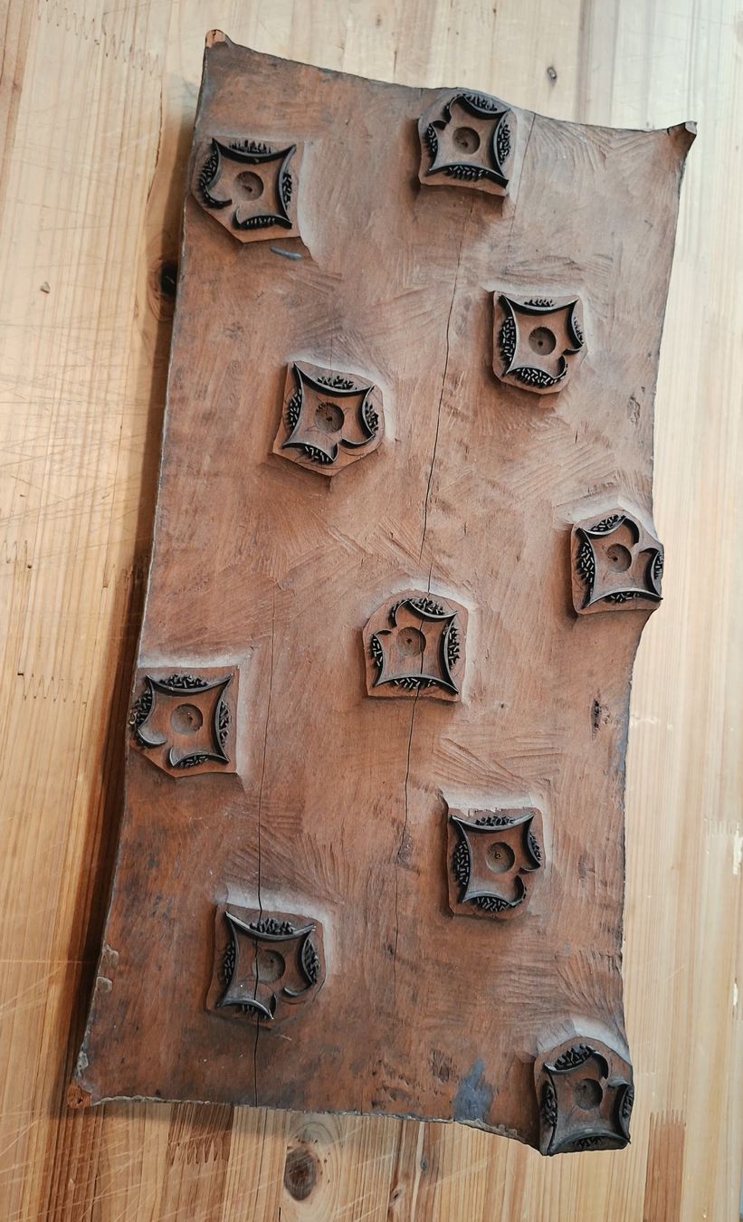 Timbri: Antikes Stoffdruck-Model – Usato da Triesen venduto da BLACKSHEEP75 1