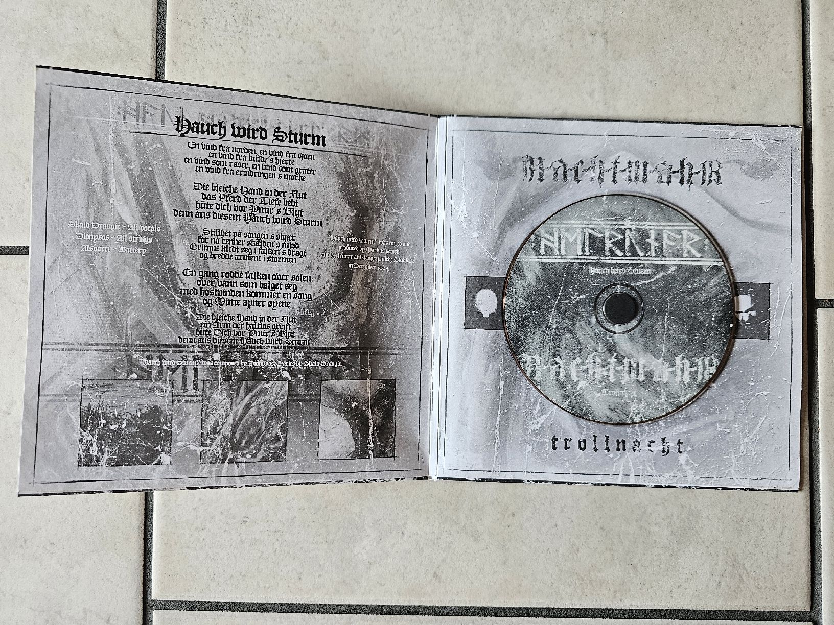 CD: Helrunar / Nachtmahr  -  Limitierte Ausgabe – Usato da Schneisingen venduto da backstore24 1