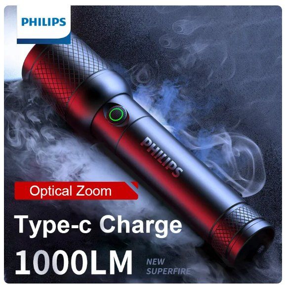 Philips Lampade: Philips SFL6168 Zoom Taschenlampe – Nuovo e nell'imballaggio originale da Arbon venduto da Helmuth 7