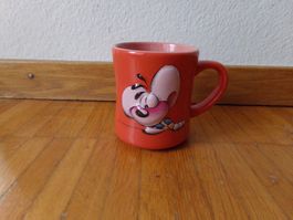 Diddl Tasse  orange mit Diddl