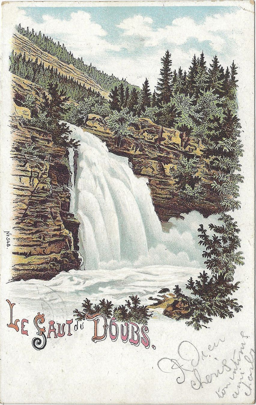 Cartes postales: LE  SAUT  du  DOUBS. – D'occasion à Bütschwil par Jackson1A