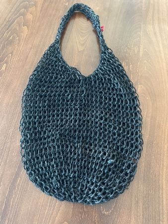 Strenesse- Schwarze Fischernetztasche