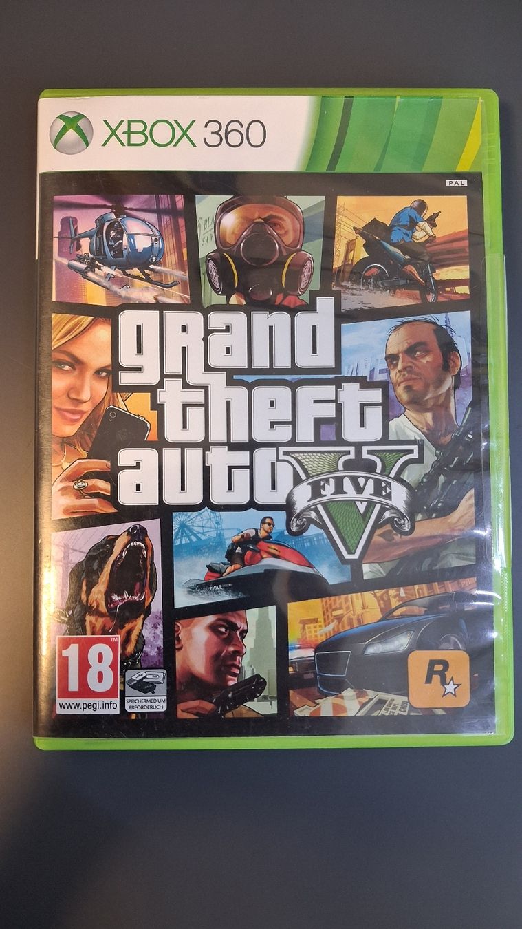 Microsoft Spiele: Grand Theft Auto V XBOX 360 – Gebraucht aus Rämismühle von TrainClimb89