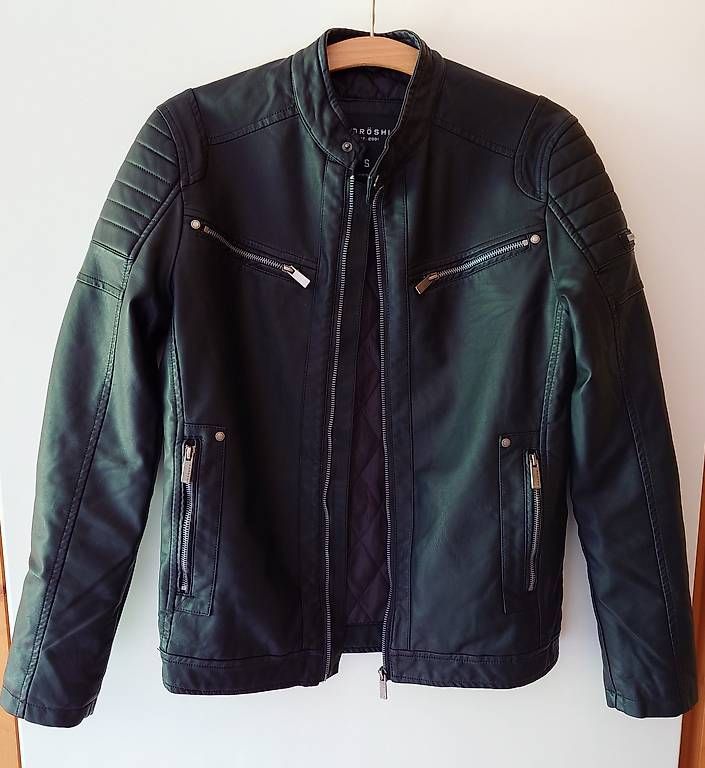 Giacche: Kunstlederjacke (Biker Jacke) – Usato da Giswil venduto da Snowwittli