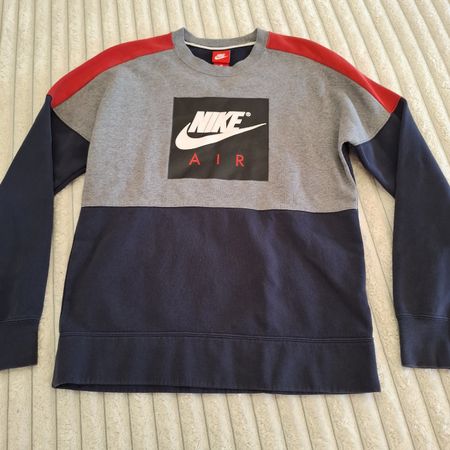 Nike Air Sweatshirt Colorblock Tricolore Taille S