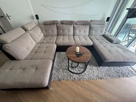Ecksofa mit Bettfunktion & Stauraum zu verschenken