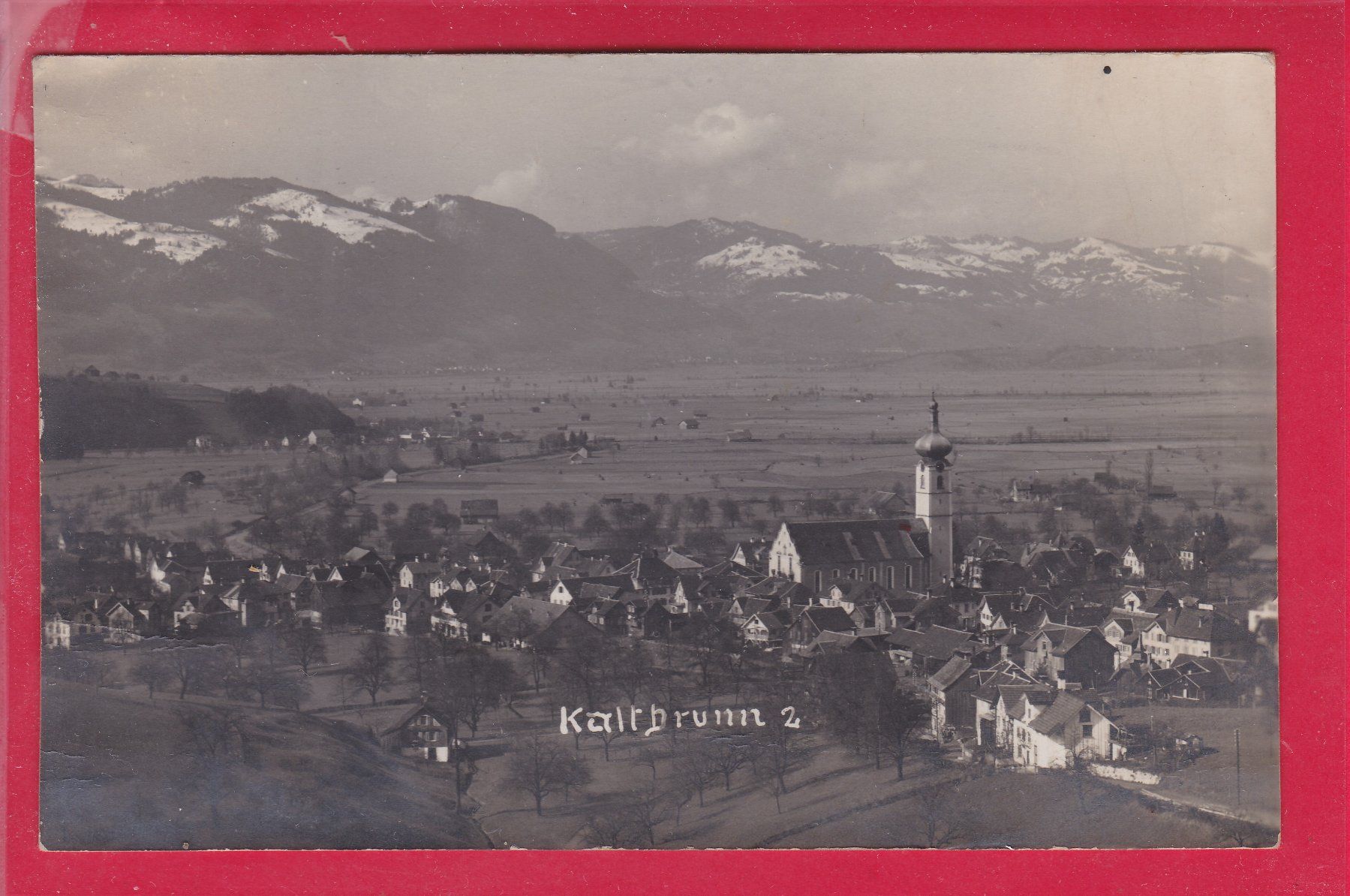 Cartoline postali: KALTBRUNN, 3.6.1933 – Usato da Oberrieden venduto da Gebirgsstelze
