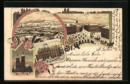 Litho St. Gallen, Unionbank, Hechtplatz,