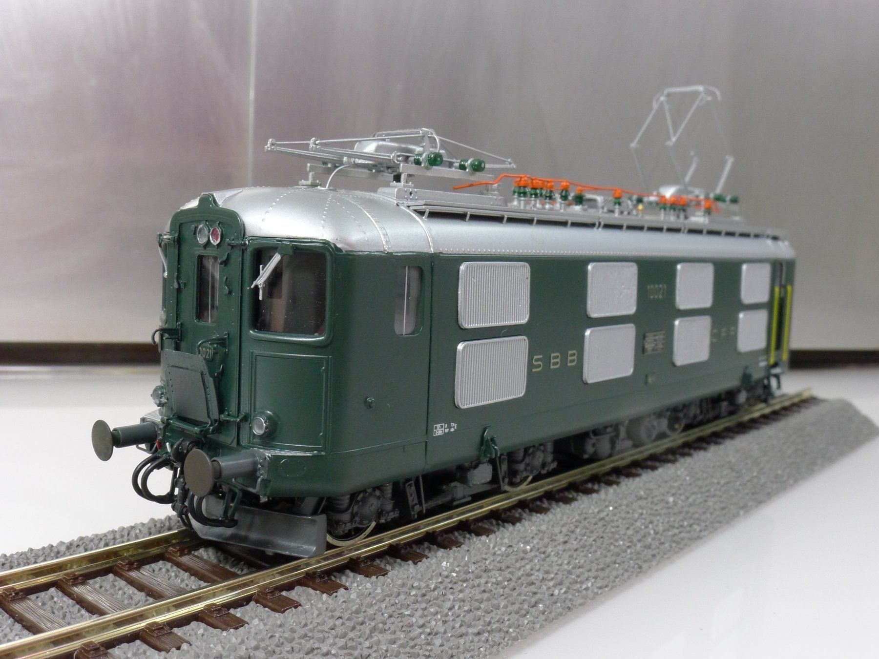 Lemaco SBB Re 4/4 I 10033 TEE, HO 21/2 (D'occasion) à Buchs ZH