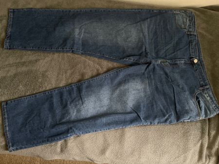 Dunkelblaue Jeans, Gr. 48/34Regular Fit - Top Zustand!