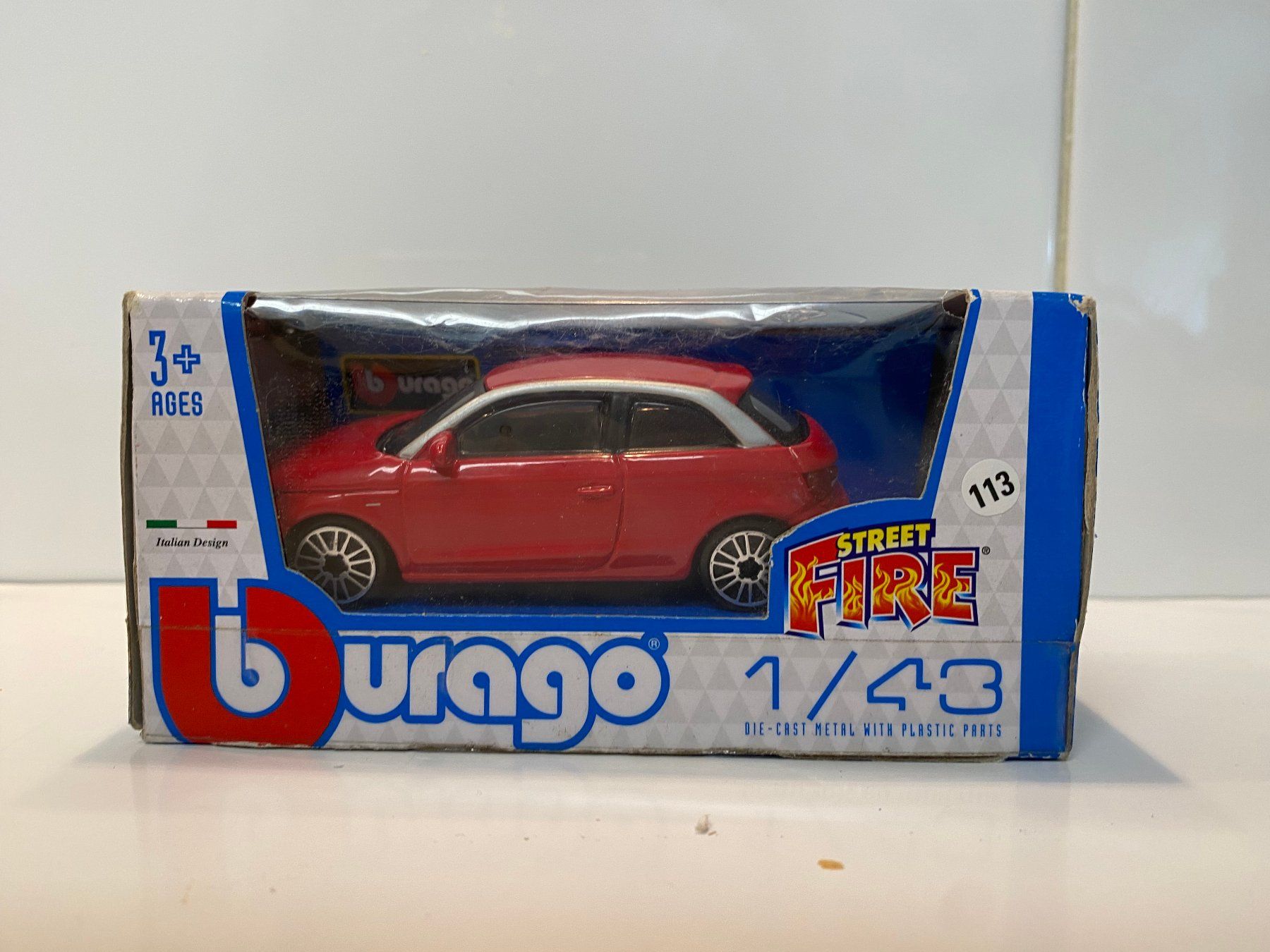 Audi Modellautos: Audi A1 Bburago Fire 1-43 113 – Neu und originalverpackt aus Kerzers von tisyayasuBE 2