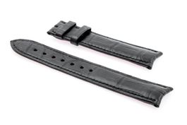 H.Moser & Cie. Black leather strap 20mm NEW