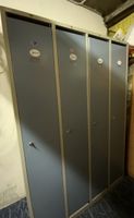Garderobeschrank grau