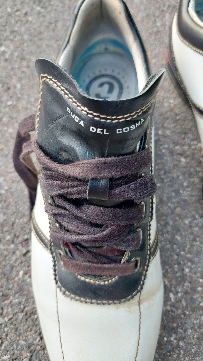 Herrenschuhe: Duca del Cosma Golfschuhe, Grösse 41.5 – Gebraucht aus Zufikon von brocki5621 2