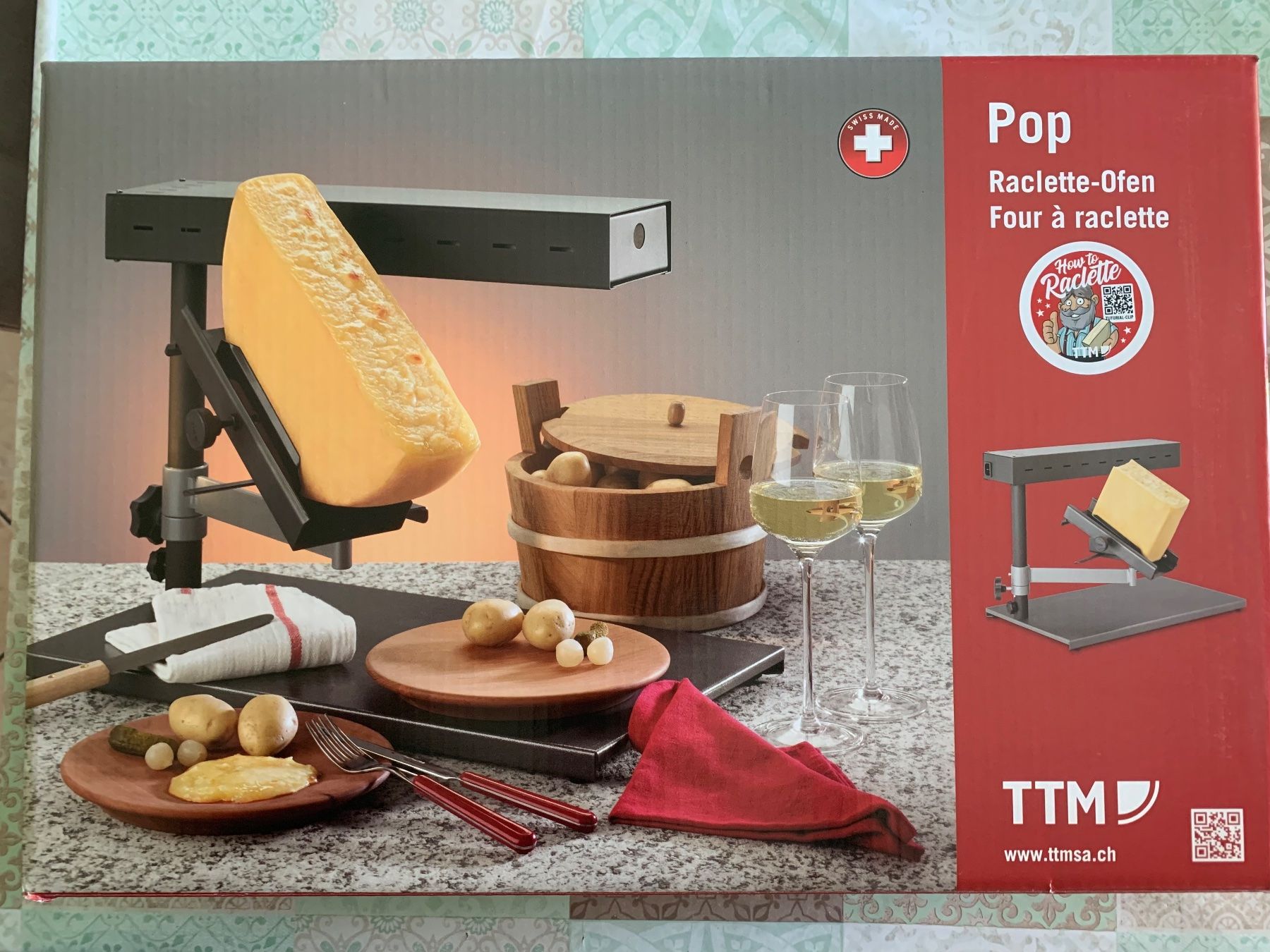 Forni: Four à raclette Professionel neue neuf – Nuovo e nell'imballaggio originale da Conthey venduto da Michel124 8