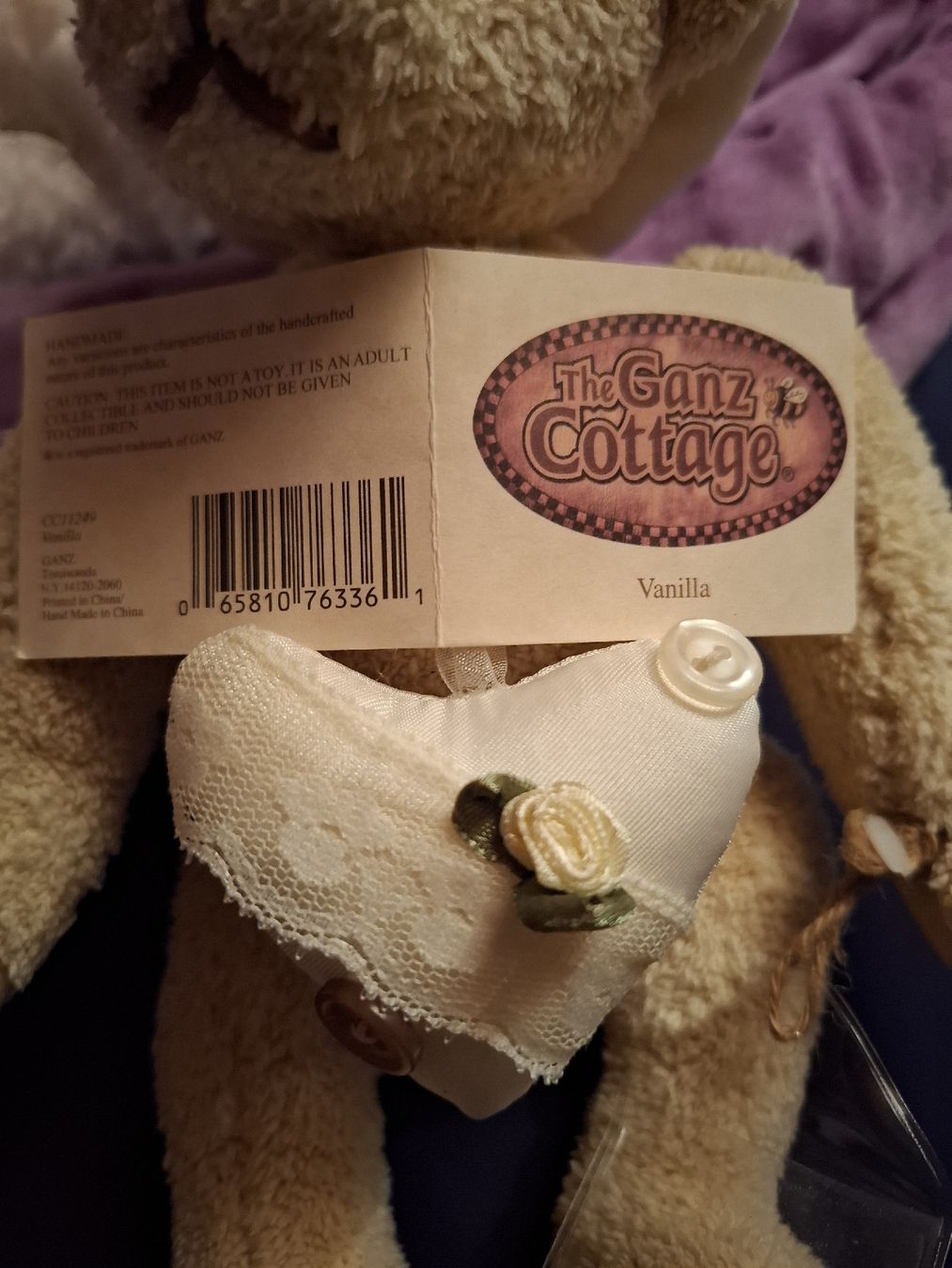 Giocattoli: TEDDY " VANILLE" VON THE GANZ COTTAGE – Nuovo (secondo la descrizione) da Gretzenbach venduto da schibaya 6
