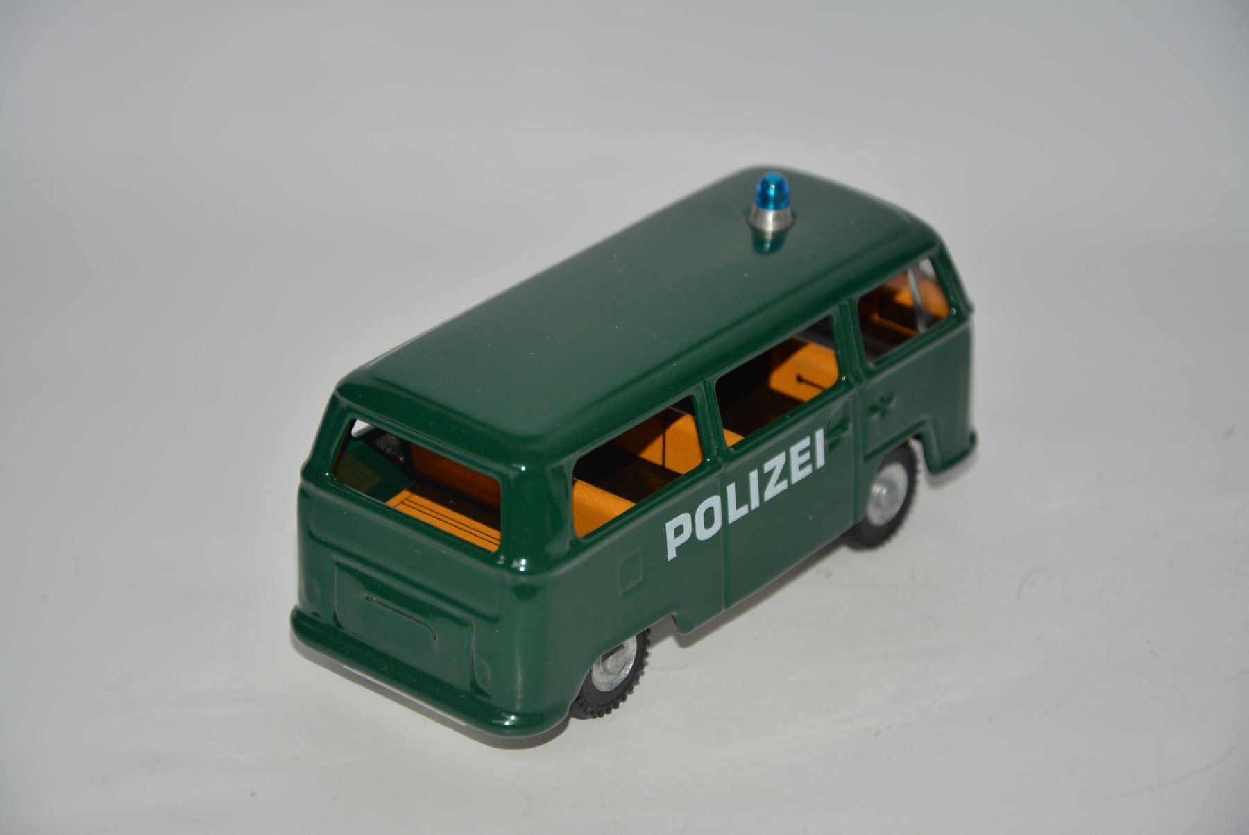 Volkswagen Modellini d'auto: VW Bus T2 Polizei , Blechmodell , KOVAP , 1:43 – Nuovo (secondo la descrizione) da Goldach venduto da Feivel9 5