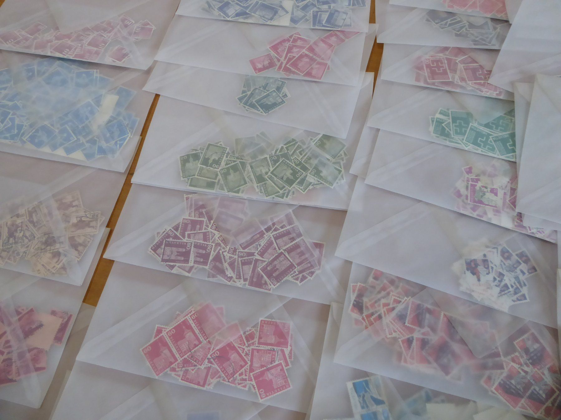 Tous les timbres: GROSSER DUBLETTEN POSTEN SCHWEIZ – D'occasion à Rothrist par swisstools 4