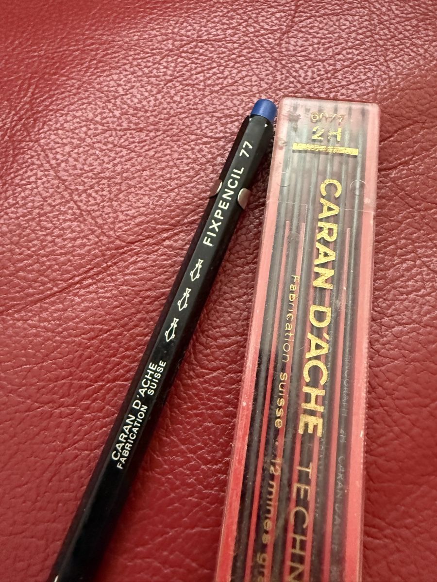 Caran D'Ache Bleistifte, Farbstifte & Kreide: Caran d Ache Fixpencil 77 – Gebraucht aus Pratteln von belita03 1