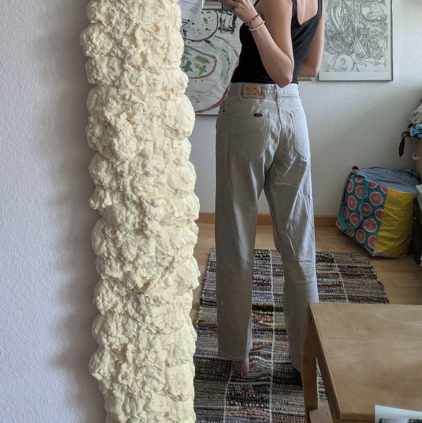 Pantaloni: Beige Hose LEE – Usato da Morgarten venduto da rra_jvw7 1