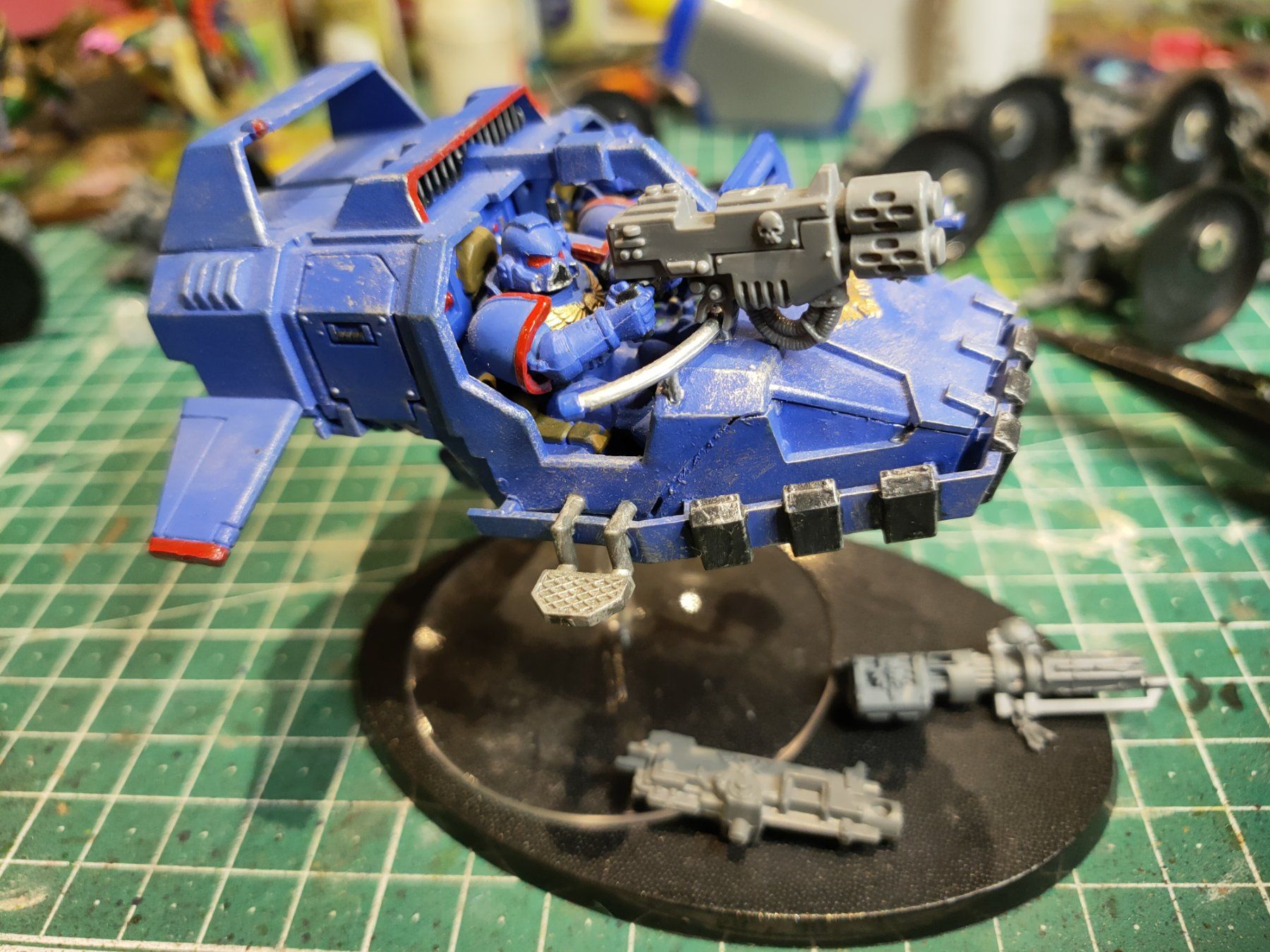 Modellbausätze & Standmodelle: Landspeeder der Space Marines, Warhammer 40k – Neu (gemäss Beschreibung) aus Baden von Araneus