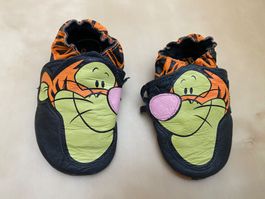 Adidas Lederfinkli Krabbelschuhe Lauflernschuhe Grösse 19