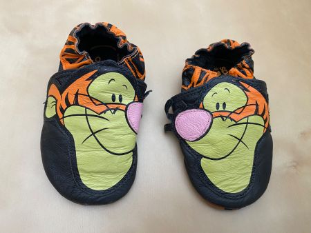 Adidas Lederfinkli Krabbelschuhe Lauflernschuhe Grösse 19