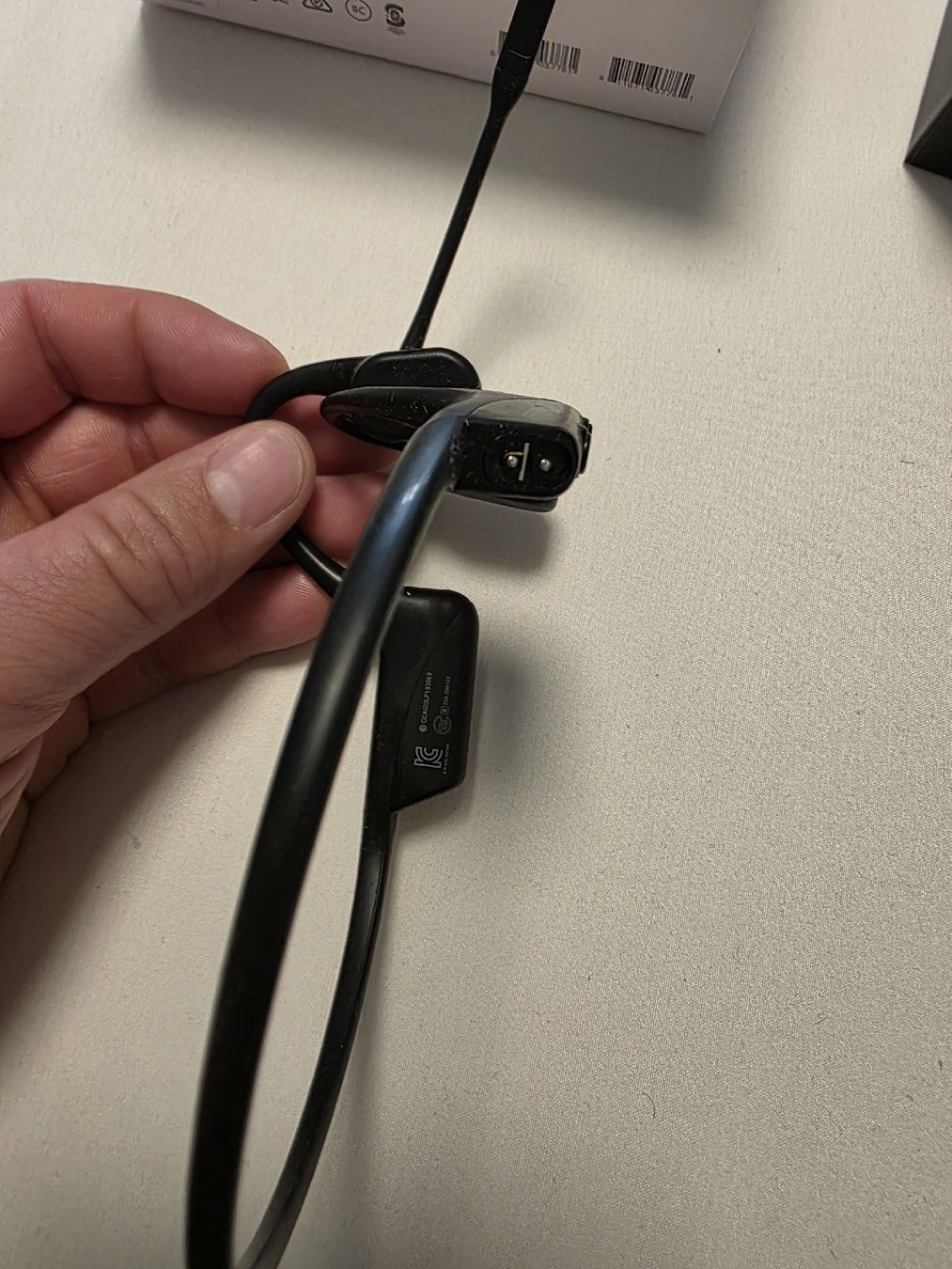 Shokz Kopfhörer: AfterShokz OpenComm Headset Bone Conduction Black Used – Defekt aus Lenzburg von Istvanl85 7