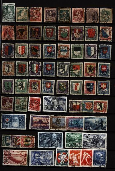 Alle Briefmarken: Pro Juventute SUPER SAMMLUNG - 1990+2 Blocks(PJ256) – Gebraucht aus Seuzach von Harri19