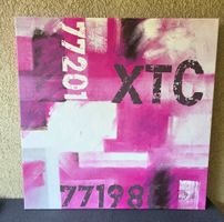 Modernes Acrylbild in Pinktönen 90x90 cm