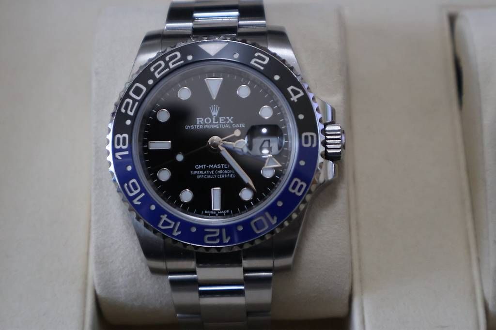 Montres: Rolex Batman gmt 2 116710BLNR – D'occasion à Urtenen-Schönbühl par Keve070 1