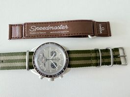 Bracelet style Bond pour OMEGA x SWATCH Mission to Saturn